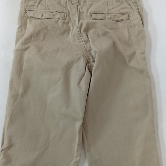 Old Navy Boys Beige Khaki Straight Adjustable Waist Casual Pants Size 5T - Picture 9 of 13